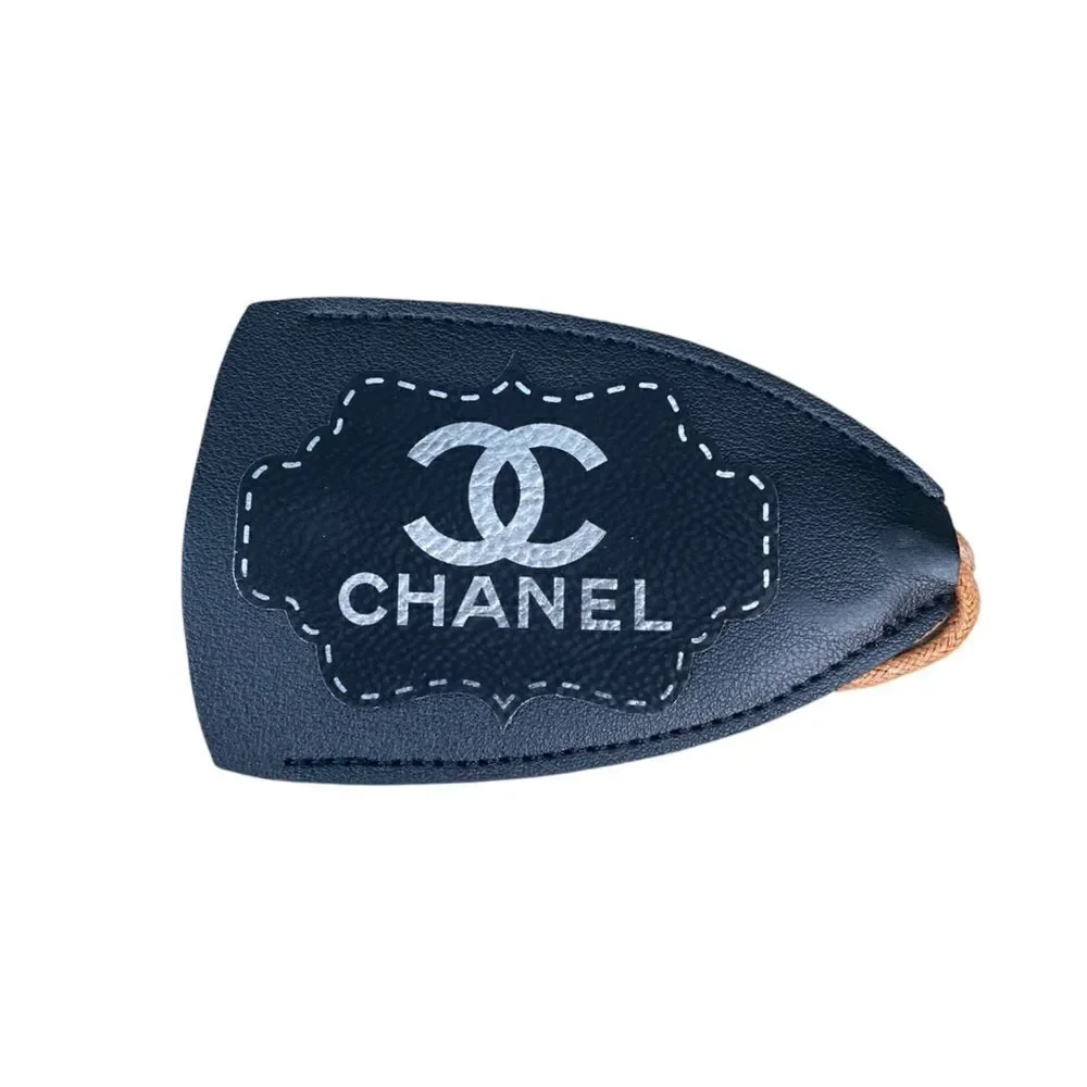 New Ganz Car Key Keeper Key Ring w/Laser Engraved Design. Designer Luxury